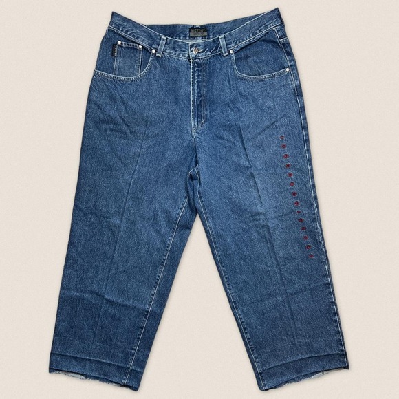 Y2K Iceberg History Jeans Disney Pluto Mickey “Devilish” Size 36” - Picture 3 of 8